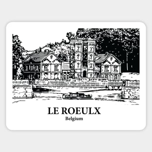 Le Roeulx - Belgium Sticker
